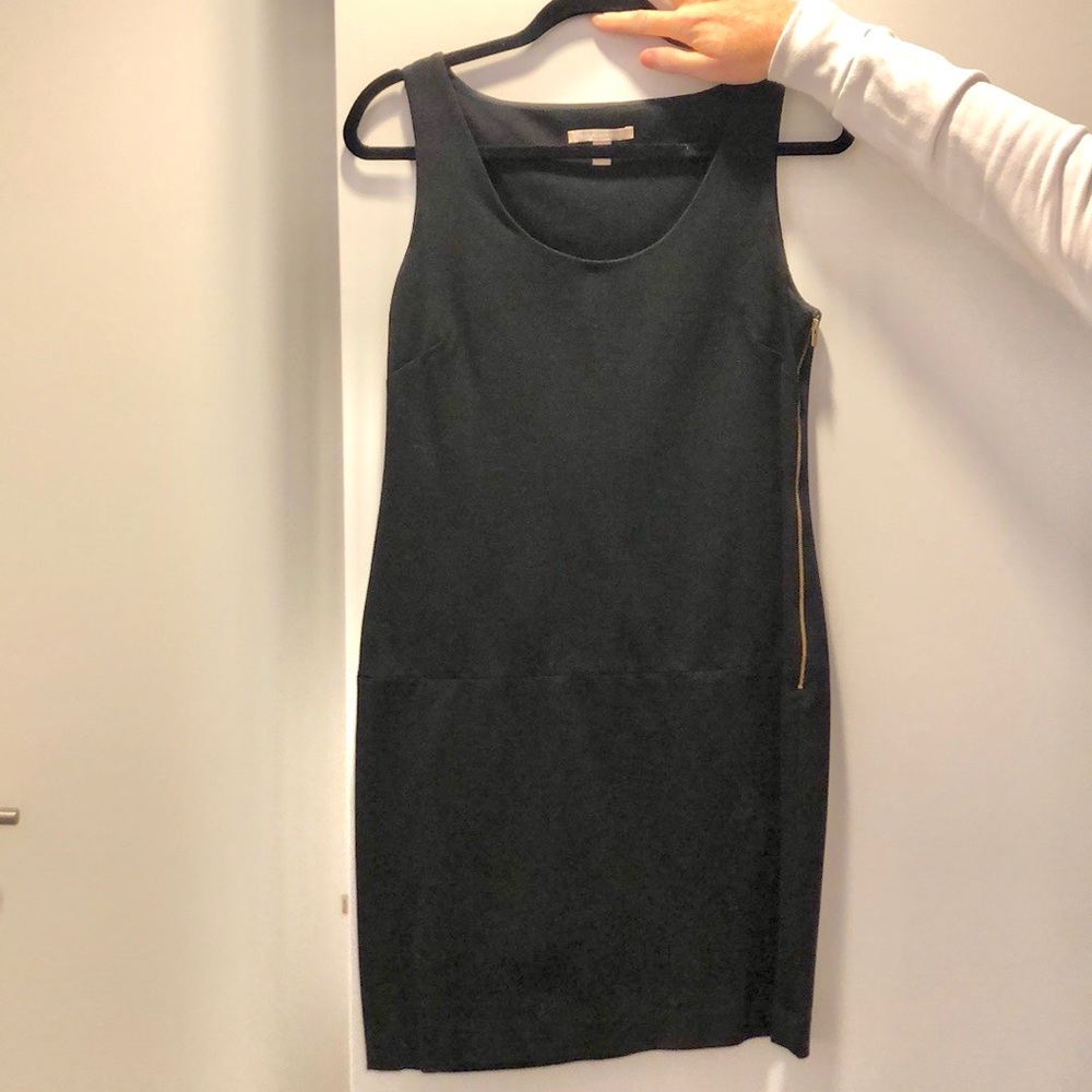 Banana Republic Sheath Dress with Gold Zipper